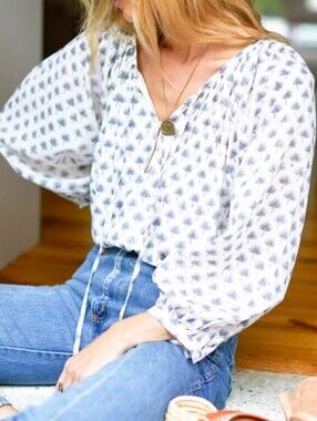 Emerson Fry India Collection Lucy Blouse S